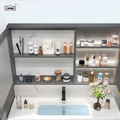 BỘ TỦ GƯƠNG PHÒNG TẮM CAO CẤP AKHOA PVC11 80CM 7 PVC11 80 04