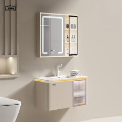 BỘ TỦ GƯƠNG PHÒNG TẮM CAO CẤP AKHOA PVC20 80CM 15 PVC20 80 03