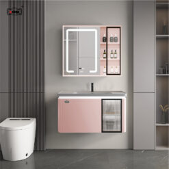 BỘ TỦ GƯƠNG PHÒNG TẮM CAO CẤP AKHOA PVC20 80CM 13 PVC20 80 16