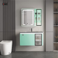 BỘ TỦ GƯƠNG PHÒNG TẮM CAO CẤP AKHOA PVC20 80CM 12 PVC20 80 17